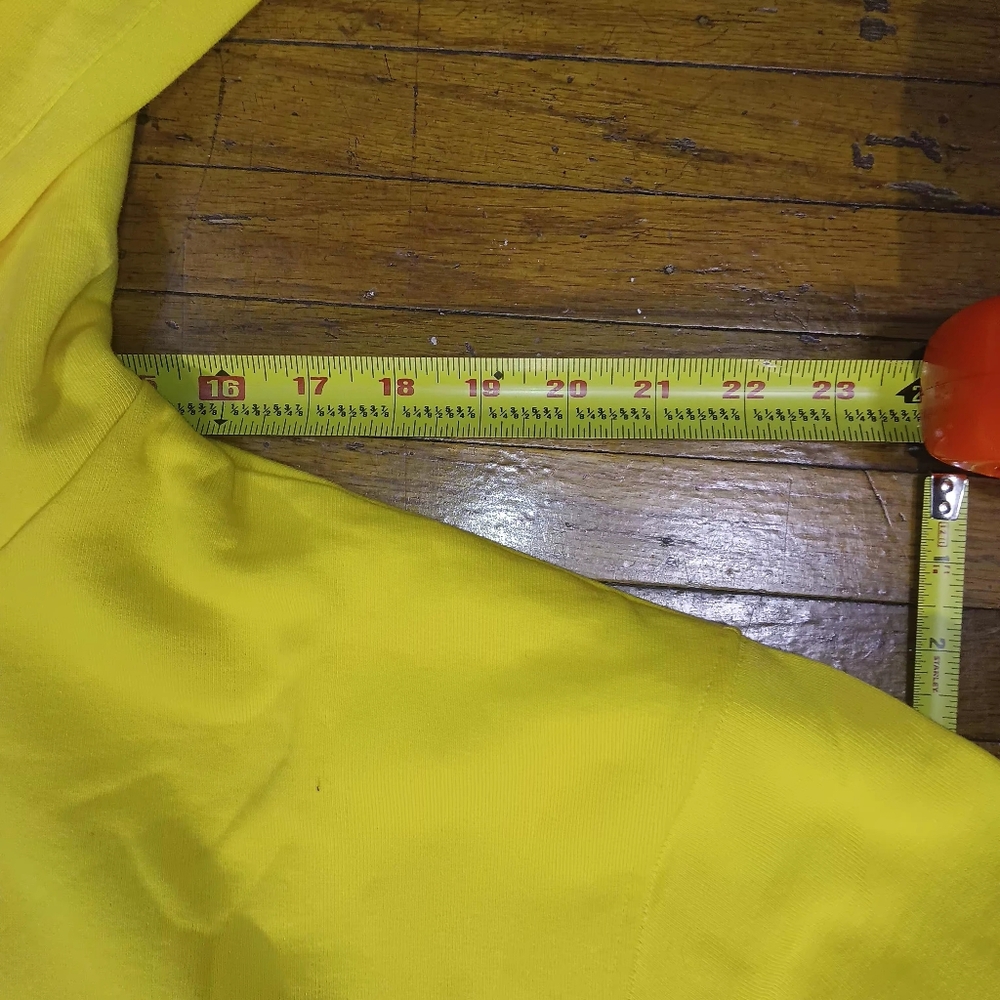 Yellow Diadora Hoodie - Picture 5 of 7